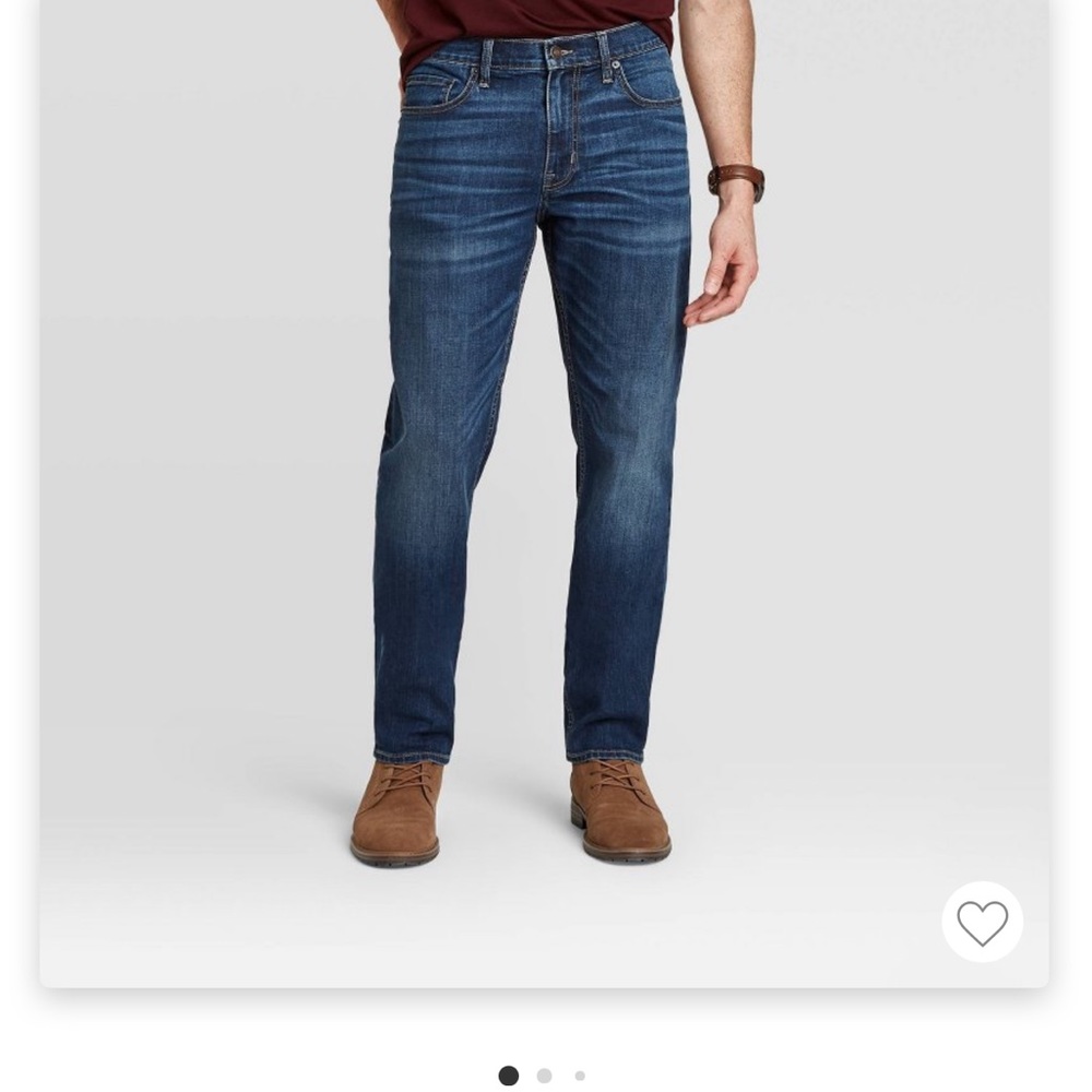 Mens Athletic Fit Jean’s Goodfellow dark wash (29x30) Dark Wash